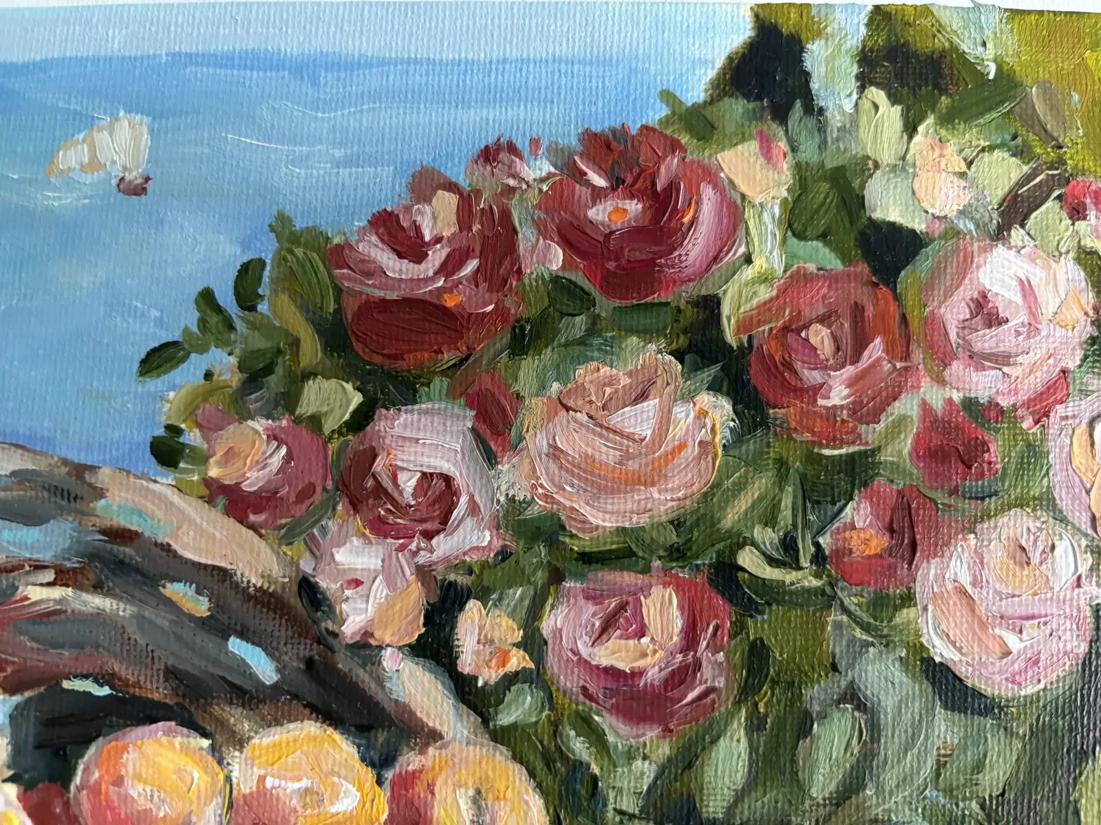 Яблоки в корзине