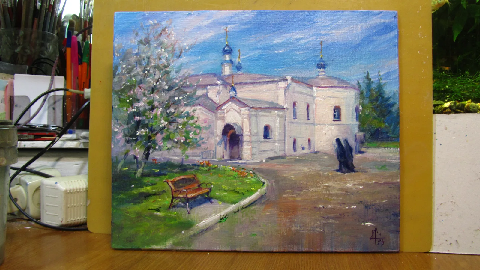 "Весна в монастыре"
