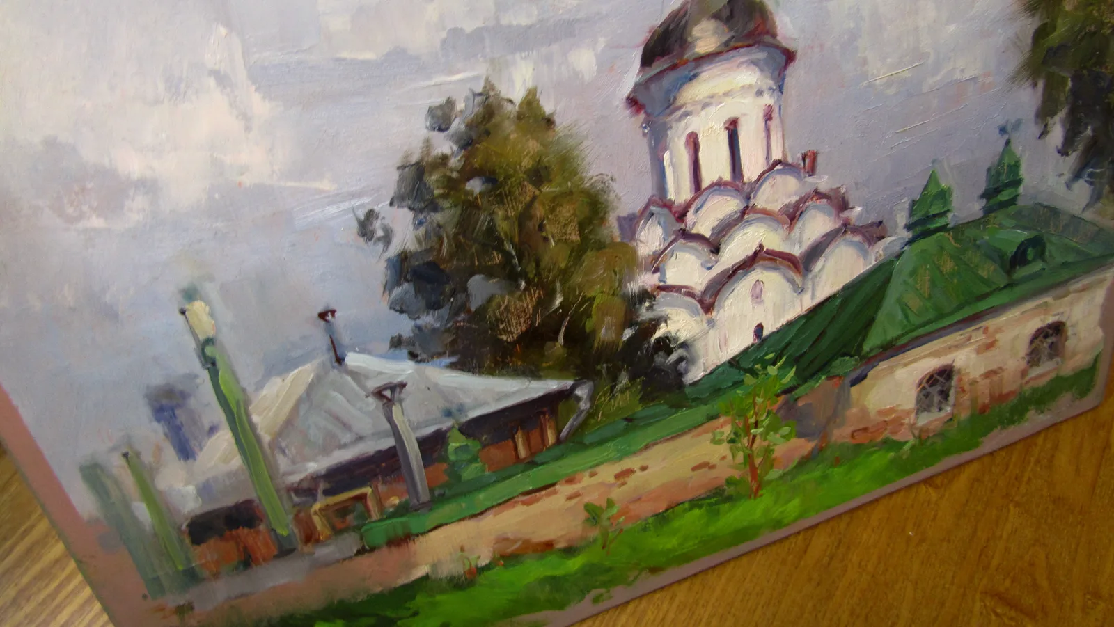 " У стен монастыря . Владимир "
