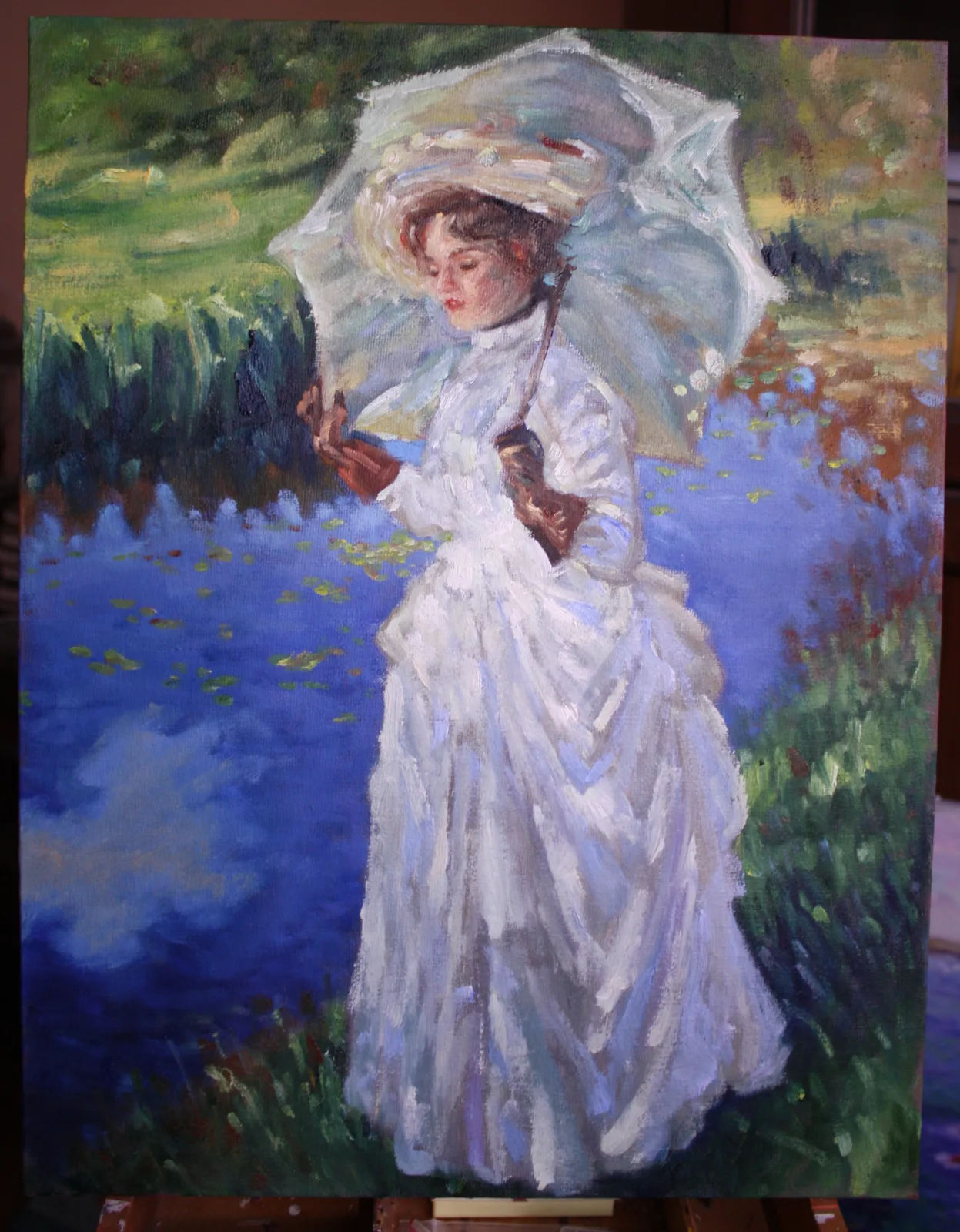 Свободная копия "Утренняя прогулка"