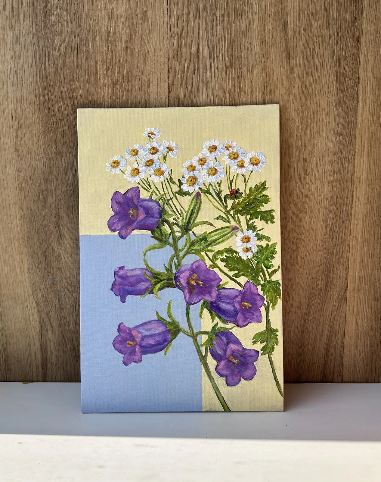 Колокольчики и ромашки