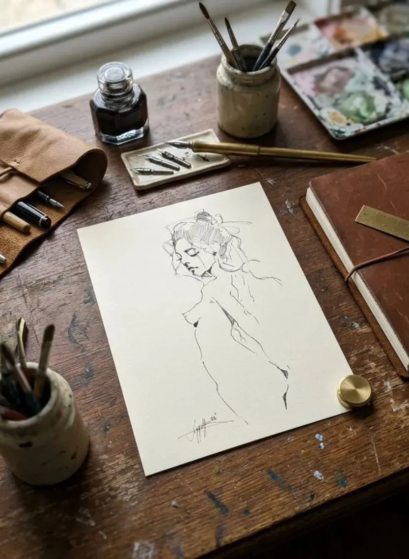 Рисунок «Жажда прикосновения»