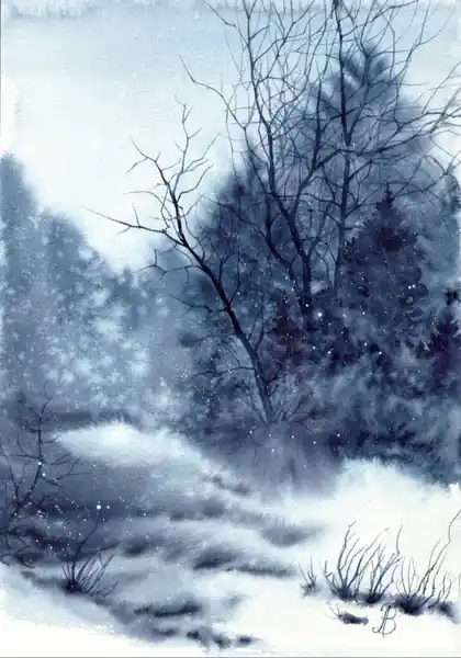 Зимний лес