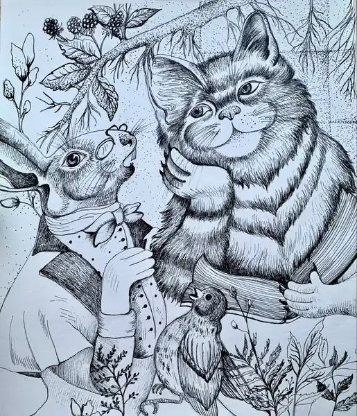 “Кот учёный»