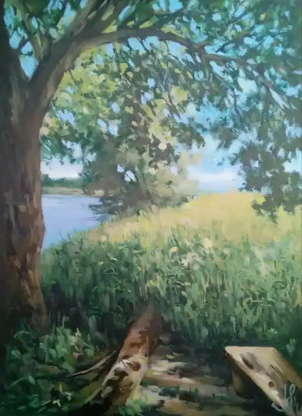 В теньке