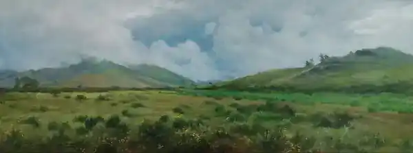 "Хакасия. Низкие облака."