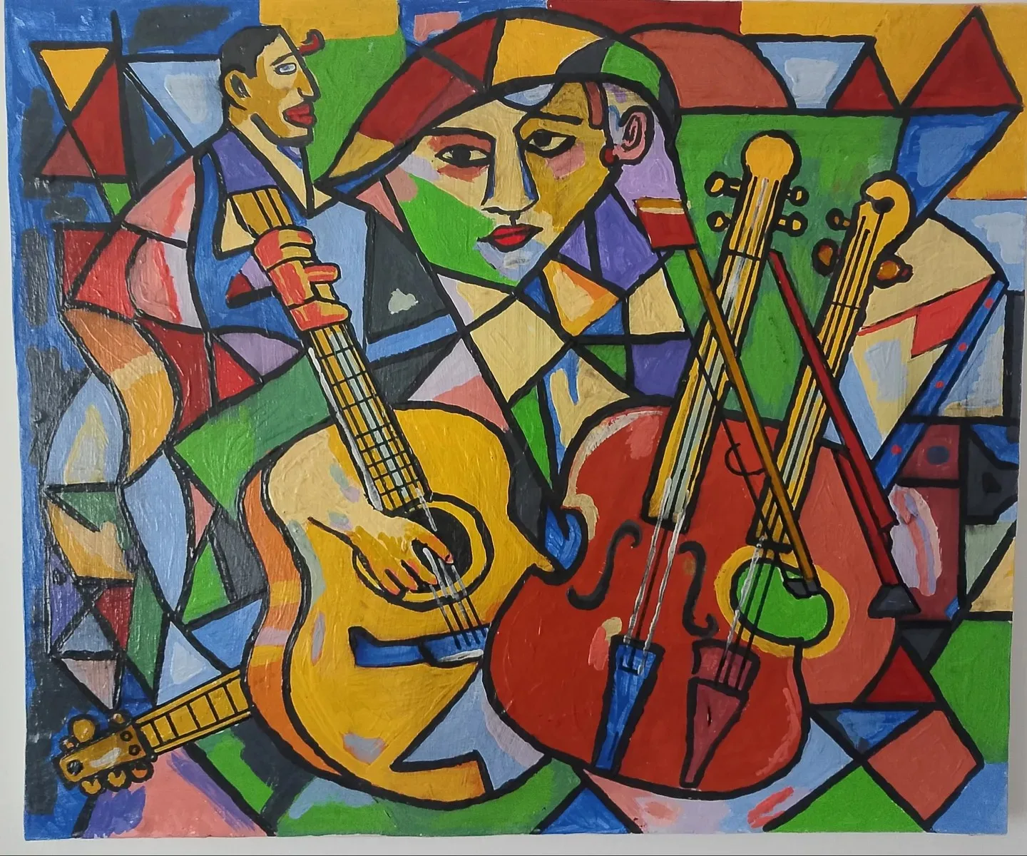 Картина «Скрипка и гитара» — владимир семенов, Другое, аукцион Artstore