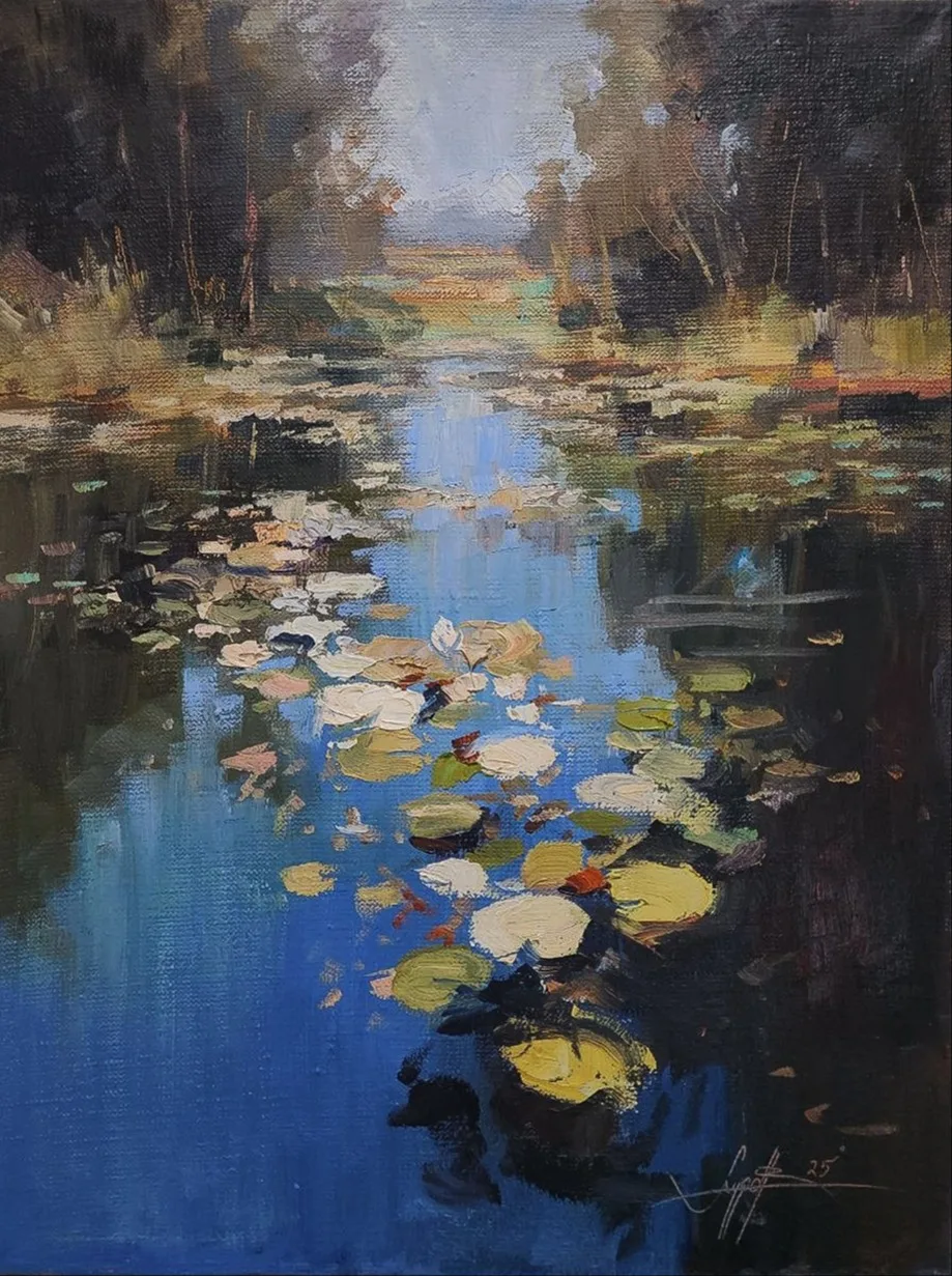 Картина «Кувшинки в тени» — Юрий Худов, Пейзаж, Картина маслом "Кувшинки в тени"

материал- холст на подрамнике(лён), масло
…
