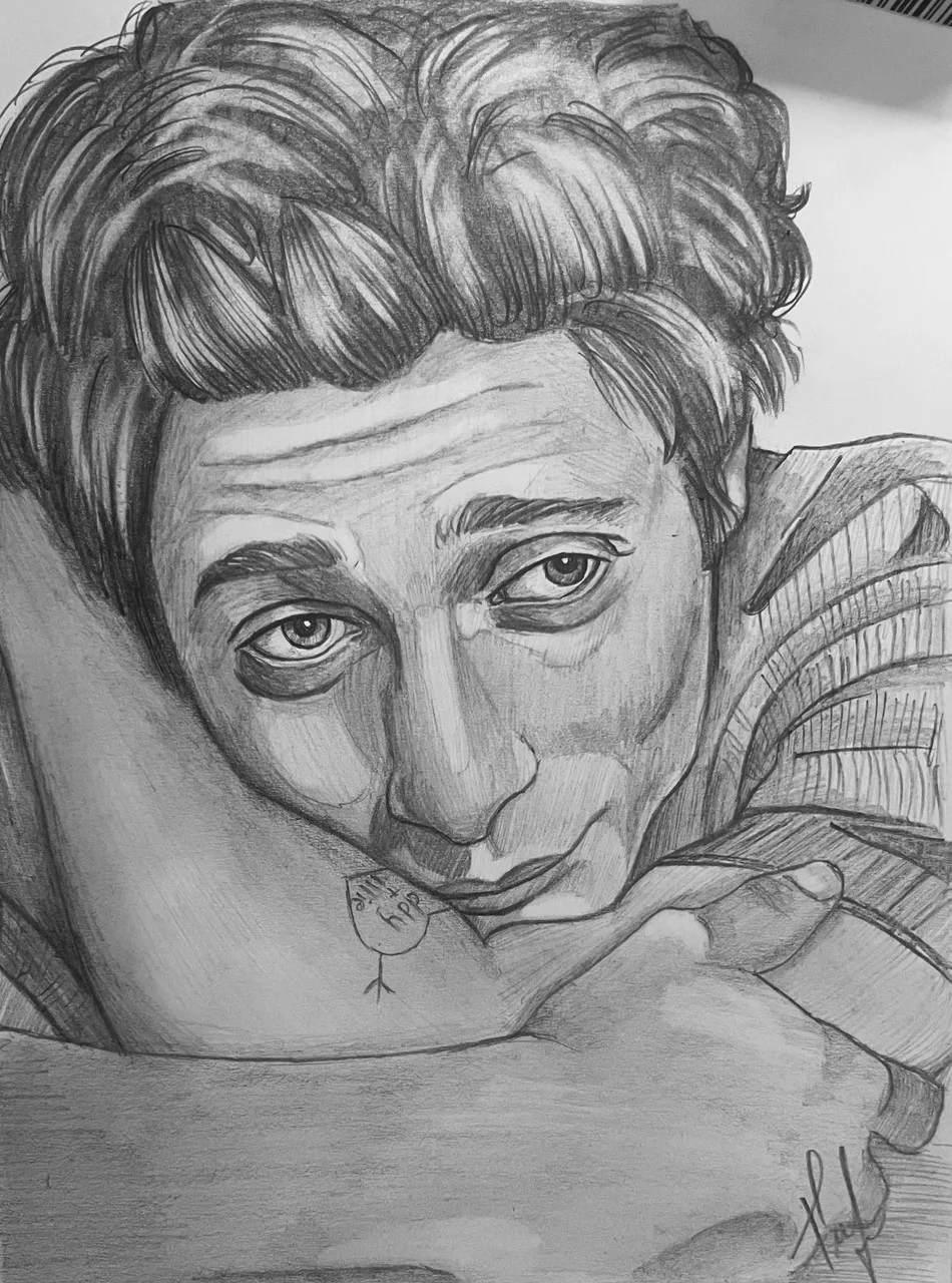 Картина «Филипп Галлагер» — Валерия Тигунцева, Портрет, Филипп Галлагер — реалистичный портрет, выполненный карандашом в 2025 году.  
Р…